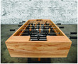 Venture Shuffleboard Astoria Foosball Table Foosball Table – billiard balls detail