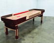 Venture Shuffleboard Grand Deluxe Bank Shot Shuffleboard Table | Free Shipping Included Shuffleboard Table – 3/4 perspective view