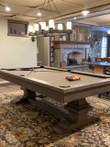 Plank & Hide Co Beaumont Slate Pool Table | White Glove Installation USA Slate Pool Table – 3/4 perspective view Plank & Hide Co Beaumont Slate Pool Table | White Glove Installation USA Slate Pool Table – 3/4 perspective view