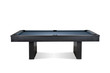 Doc & Holliday Billiards Jackies Pool Table in Black Finish Slate Pool Table – 3/4 perspective view