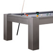 Plank & Hide Maximus Steel Slate Pool Table – GunMetal Finish