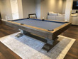 Plank & Hide Co Beaumont Pool Table with Dining Top Option | White Glove Delivery and Installation Included Slate Pool Table – overhead top view Plank & Hide Co Beaumont Pool Table with Dining Top Option | White Glove Delivery and Installation Included Slate Pool Table – overhead top view