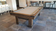 Plank & Hide Co Morse Slate Pool Table | White Glove Delivery and Installation Included Slate Pool Table – 3/4 perspective view Plank & Hide Co Morse Slate Pool Table | White Glove Delivery and Installation Included Slate Pool Table – 3/4 perspective view
