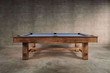 Doc & Holliday Billiards Churchill Slate Pool Table w | Dining Top Option Slate Pool Table – 3/4 perspective view