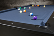 Doc & Holliday Billiards Zurich Slate Pool Table w/ Dining Top Option Slate Pool Table – overhead top view