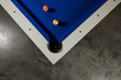 Doc & Holliday Billiards Santorini Pool Table w/ Dining Top Option Slate Pool Table – 3/4 perspective view