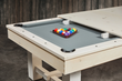Doc & Holliday Billiards Churchill Slate Pool Table | Dining Top Option Slate Pool Table – overhead top view