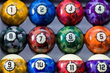 Aramith Aramith Camoflouge Pool Ball Set Billiard Balls – billiard balls detail