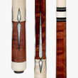 Pechauer Cues JP08-Q Pechauer Pool Cue Pool Cue – 3/4 perspective view
