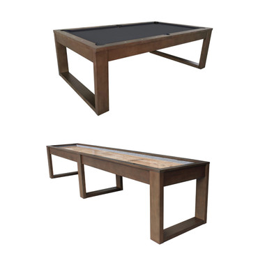 Lana Pool Table & Shuffleboard Combo from Plank & Hide | FREE White Glove Delivery