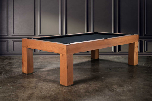 Doc & Holliday Billiards Parsons Pool Table in Rustic White Oak Slate Pool Table – view 1