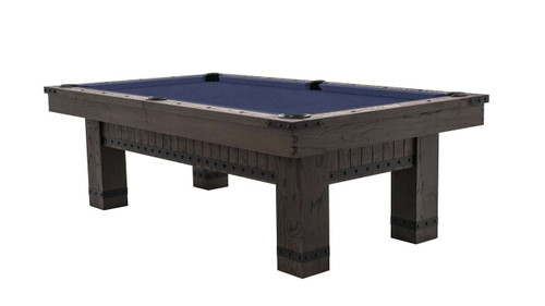 Plank & Hide Co Morse Slate Pool Table | White Glove Delivery and Installation Included Slate Pool Table – view 1
