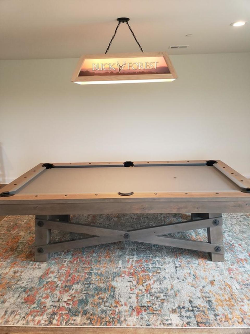 Pool Table Sale Powell 8' Pool Table w/ Premium Accessories Slate Pool Table – view 1