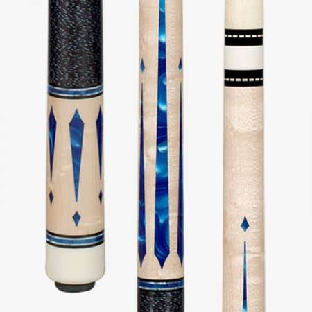 Pechauer Cues JP13Q Pechauer Pool Cue Pool Cue – 3/4 perspective view