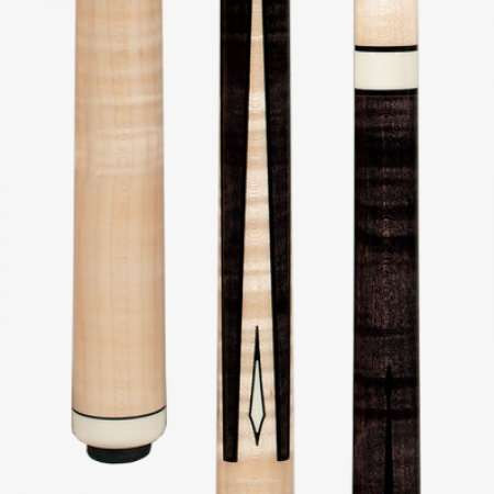 Pechauer Cues P03-K Pechauer Sneaky Pete Pool Cue – 3/4 perspective view