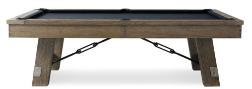 Plank & Hide Co Isaac 8' Slate Pool Table | FREE Installation USA Slate Pool Table – 3/4 perspective view