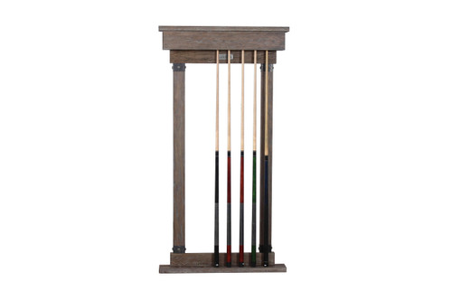 Plank & Hide Co Morse Wall Cue Rack by Plank & Hide Cue Rack – 3/4 perspective view