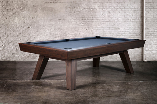 Doc & Holliday George Pool Table in Antique Coffee Finish with slate
