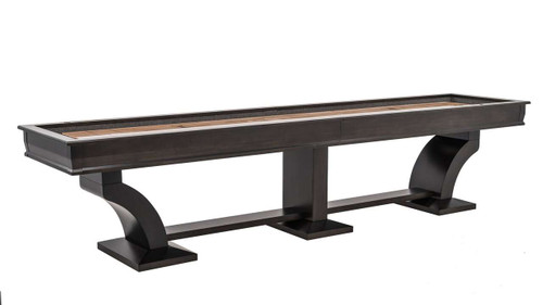 Plank & Hide Co Paxton Shuffleboard Table by Plank & Hide | Installation Shuffleboard Table – 3/4 perspective view