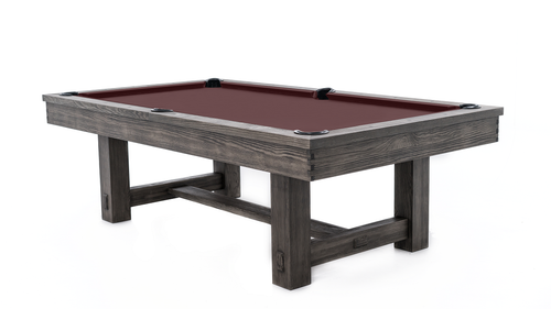 Plank & Hide Co Hamilton Slate Pool Table by Plank & Hide Co | Free Shipping Continental USA Slate Pool Table – view 1