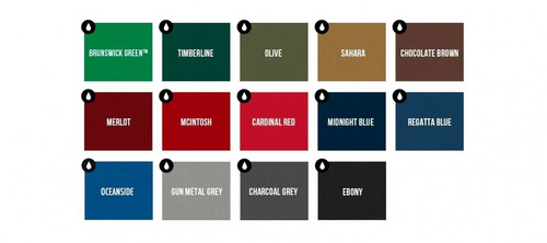 Brunswick Brunswick Traditional Woolen Cloth Slate Pool Table – 3/4 perspective view