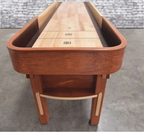 Venture Shuffleboard Grand Deluxe Sport Shuffleboard Table Shuffleboard Table – 3/4 perspective view