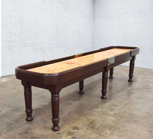 Venture Shuffleboard Bennett Shuffleboard Table Shuffleboard Table – 3/4 perspective view
