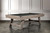 Nixon Billiards Hunter 8' Pool Table w/ Wood Legs | Antique Finish Slate Pool Table – 3/4 perspective view