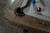 Nixon Billiards Hunter 8' Pool Table w/ Metal Legs | Brushed Walnut Finish Slate Pool Table – leg design detail