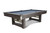Nixon Billiards Bryant Slate Pool Table | Grayson Grey Finish Slate Pool Table – 3/4 perspective view