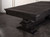 Plank & Hide Co Beaumont Slate Pool Table in Stressed Out Black | Free White Glove Delivery and Installation Slate Pool Table – 3/4 perspective view