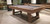 Plank & Hide Co Isaac 8' Slate Pool Table | FREE Installation USA Slate Pool Table – 3/4 perspective view