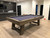 Plank & Hide Co Isaac 8' Slate Pool Table | FREE Installation USA Slate Pool Table – 3/4 perspective view
