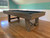Plank & Hide Co Isaac 8' Slate Pool Table | FREE Installation USA Slate Pool Table – 3/4 perspective view