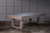 Doc & Holliday Billiards Bowie Pool Table with Dining Top Option Slate Pool Table – overhead top view