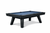 Mid-century modern George pool table with tapered legs in Black Ash