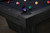 Kaci Slate Pool Table in Black Ash
