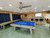 Plank & Hide Co Isaac Slate Pool Table w/Premium Billiard Accessories | FREE WHITE GLOVE USA Slate Pool Table – 3/4 perspective view
