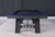 Plank & Hide Co Xander 8' Pool Table w/ White Glove Installation USA Slate Pool Table – 3/4 perspective view