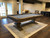 Plank & Hide Co Beaumont Pool Table with Dining Top Option | White Glove Delivery and Installation Included Slate Pool Table – overhead top view