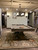 Plank & Hide Co Beaumont Pool Table with Dining Top Option | White Glove Delivery and Installation Included Slate Pool Table – overhead top view