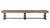Plank & Hide Co Beaumont Shuffleboard Table | Installation Included Shuffleboard Table – 3/4 perspective view