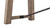 Plank & Hide Co Isaac Shuffleboard Table by Plank & Hide | FREE Install USA Shuffleboard Table – 3/4 perspective view