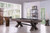Plank & Hide Co Voxwood Pool Table in Grey Walnut w/Premium Billiard Accessories Slate Pool Table – view 1
