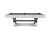 Nixon Billiards CrissyCross Slate Pool Table w/Dining Top Option in White Wash |FREE Shipping* Slate Pool Table – overhead top view