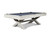 Nixon Billiards CrissyCross Slate Pool Table w/Dining Top Option in White Wash |FREE Shipping* Slate Pool Table – 3/4 perspective view