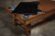 Doc & Holliday Billiards Churchill Slate Pool Table w | Dining Top Option Slate Pool Table – overhead top view