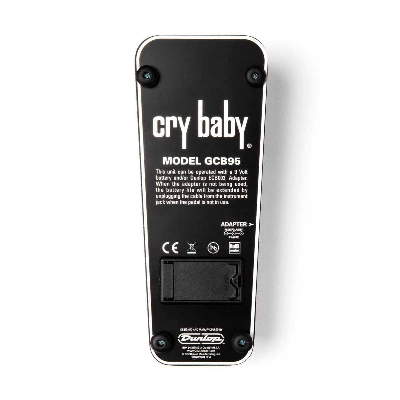 Dunlop GCB95 Crybaby Wah Pedal - The Pro Audio Guys