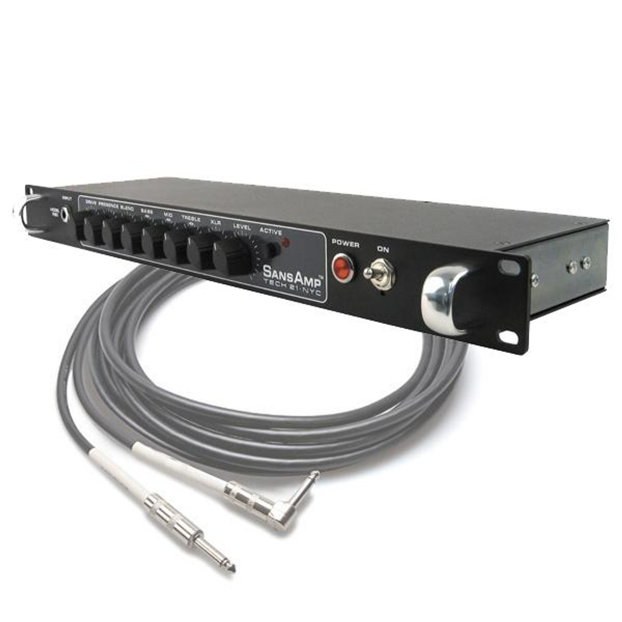 Tech 21 SansAmp RBI Rackmount Analog Bass Guitar Driver Preamp w/ Tone