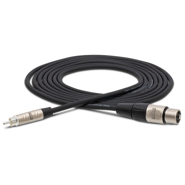 Hosa HXR-020 XLR to RCA Unbalanced Audio Connect Cable - 20ft